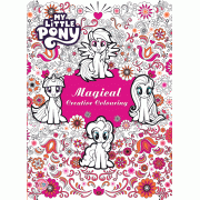 MY LITTLE PONY สมุดระบายสี Magical Creative Coloring + สีเจลหมุนได้